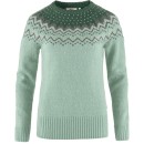Fjällräven Övik Knit Sweater W - Misty Green-Deep Patina