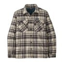 Patagonia Insulated Organic Cotton Fjord Flannel - Ice Caps: Smolder Blue