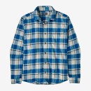 Patagonia L/S LW Fjord Flannel Shirt - Captain: Endless Blue