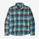 Patagonia Cotton in Conversion LW Fjord Flannel - Lavas: Belay Blue