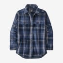 Patagonia HW Fjord Flannel Overshirt - Bristlecone: New Navy