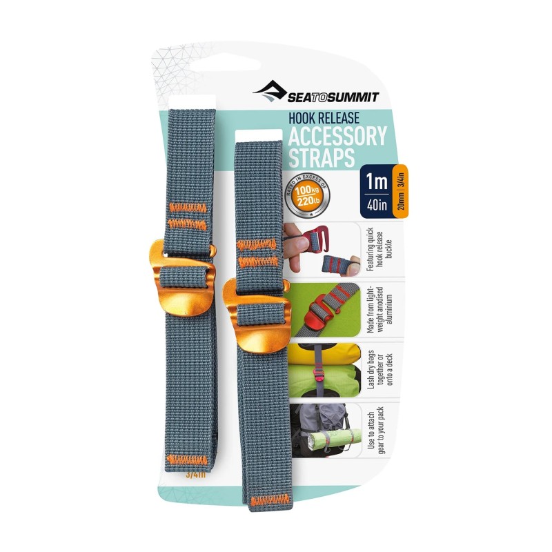 Sea To Summit Accessory Straps w/Hook Buckle