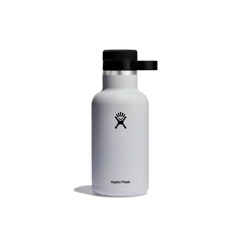 Hydroflask 64 oz Wide Growler - White
