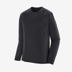 Patagonia L/S Cap Cool Merino Shirt - Black