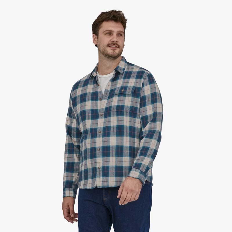 Patagonia Cotton in Conversion LW Fjord Flannel