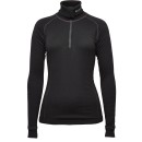 Brynje Lady Arctic Zip Polo W/Thumbfingergrip - Black