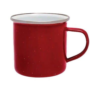 Origin Outdoors Enamel Cup - Red