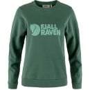 Fjällräven Logo Sweater - Deep Patina-Misty Green