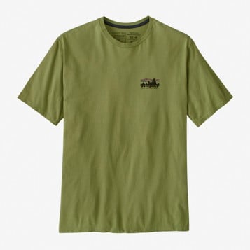 Patagonia 73 Skyline Organic T-Shirt - Buckhorn Green