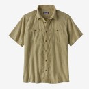 Patagonia Back Step Shirt - Swell Dobby: Buckhorn Green