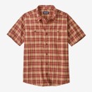 Patagonia Back Step Shirt - Beyond Horizons: Mangrove Red