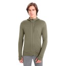 Icebreaker Quantum III Long Sleeve Zip Hoodie - Loden