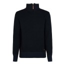 Fuza Wool Dai 1/2 Zip Sweater - Midnight Blue