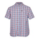 Pinewood Summer Shirt - Light Blue/Red