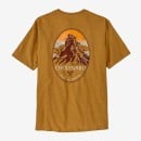 Patagonia Chouinard Crest Pocket Responsibili-Tee - Pufferfish Gold