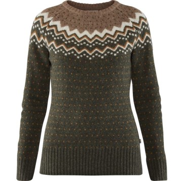 Fjällräven Övik Knit Sweater W - Deep Forest (662)