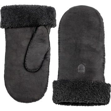 Hestra Sheepskin Mitt - Black