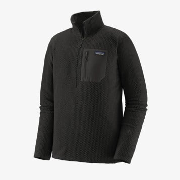 Patagonia R1 Air Zip Neck - Black