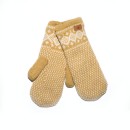 Fuza Wool Enya Mittens - Mustard