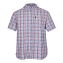 Pinewood Summer Shirt - Light Blue/Red