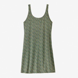 Patagonia Maipo Dress - Floral Fun: Conifer Green