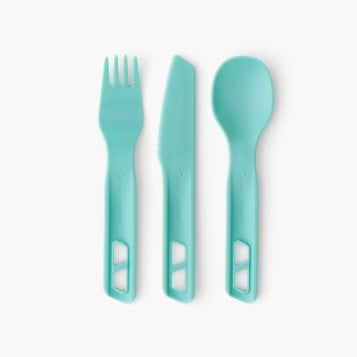 Sea To Summit Passage Cutlery Set - Blue Aqua Sea Blue