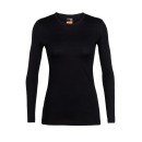 Icebreaker 200 Oasis LS Crewe - Black