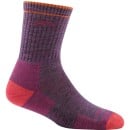 Darn Tough Hiker Micro Crew Sock Cushion - Plum Heather