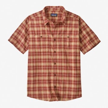 Patagonia Back Step Shirt - Beyond Horizons: Mangrove Red