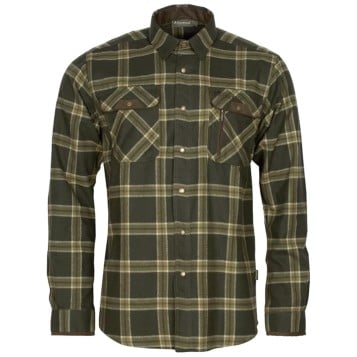 Pinewood Prestwick Exclusive Shirt - Dark Green/Green