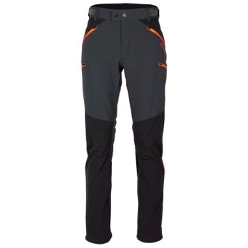 Pinewood Abisko Light Stretch Trousers - Dark Anthracite/Black