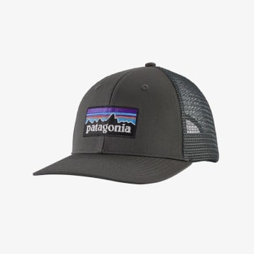 Patagonia P-6 Logo Trucker Hat - Forge Grey