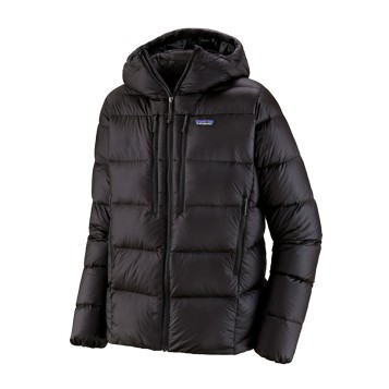 Patagonia Fitz Roy Down Hoody - Black w/Black