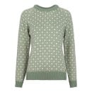 Fuza Wool Alma Sweater Round Neck - Dusty