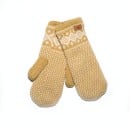 Fuza Wool Enya Mittens - Mustard