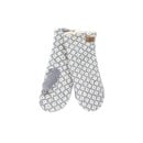 Fuza Wool Iris Mittens - Denim