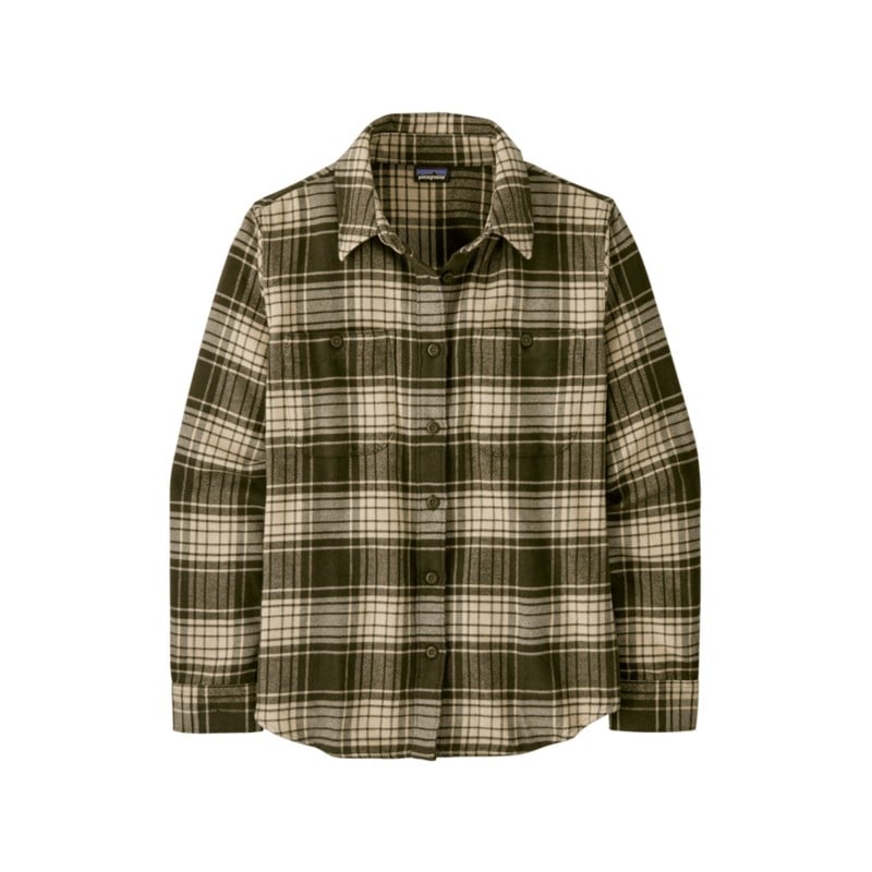 Patagonia Fjord Flannel Shirt - Cascade: Pine Needle Green