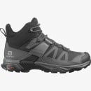 Salomon X Ultra 4 Mid Wide GTX - Black/Magnet/Pearl Blue