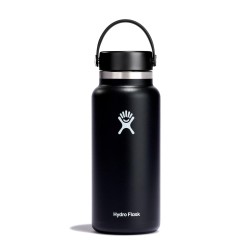 Hydroflask 32 oz Wide Mouth Flex - Black