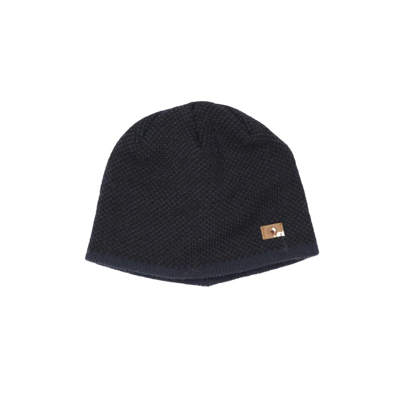 Fuza Wool Dai Beanie - Reversible - Midnight Blue