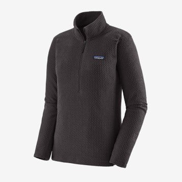 Patagonia R1 Air Zip Neck - Black