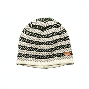 Fuza Wool Dane Beanie Reversible - Brown