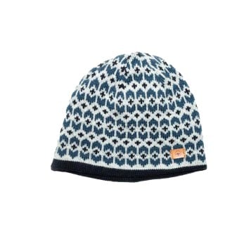 Fuza Wool Ymer Beanie Reversible - Midnight Blue