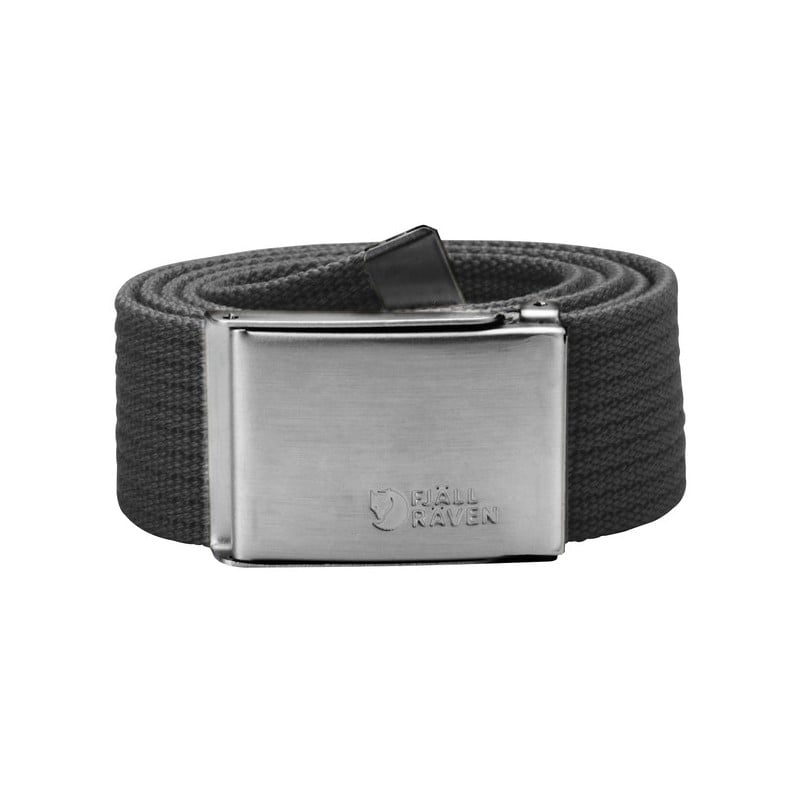 Fjällräven Canvas Belt - Dark Grey (030)