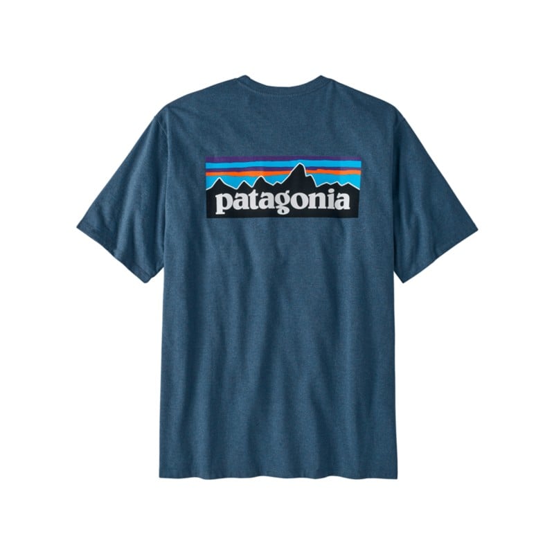 Patagonia P-6 Logo Responsibili-Tee - Utility Blue