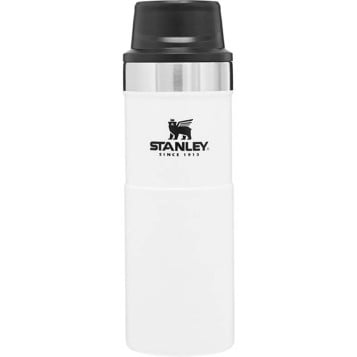 Stanley Classic Trigger-Action Travel Mug - Polar White