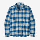 Patagonia L/S LW Fjord Flannel Shirt - Captain: Endless Blue