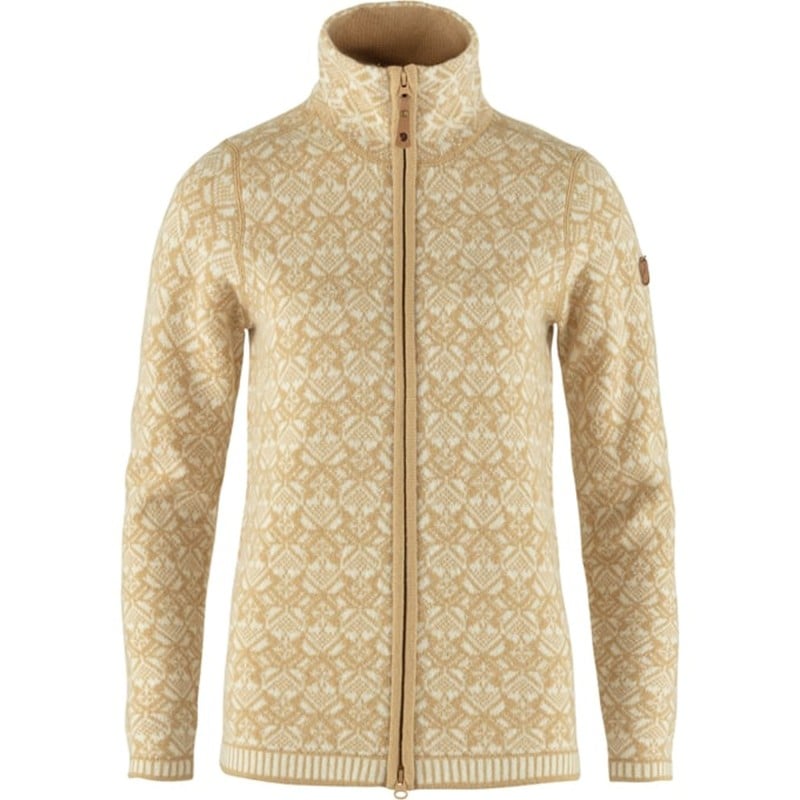 Fjällräven Snow Cardigan W - Dune Beige