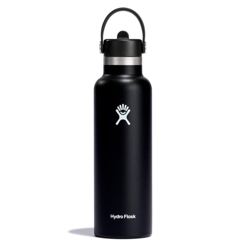 Hydroflask 21 oz Standard Flex Straw Cap - Black