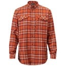 Pinewood Abisko Hiking Flannel Shirt - Burned Orange